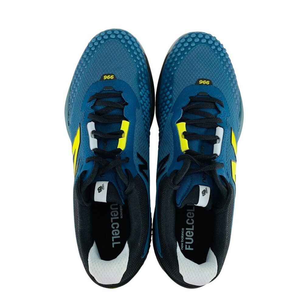 New Balance FuelCell 996v6 Black Blue Men's Tennis Pickleball Shoes MCH996U6 - Picture 7 of 10